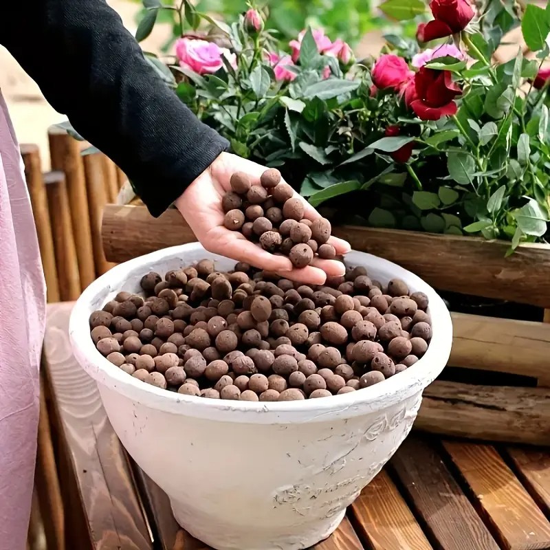 Aquarium Decor - Leichte und atmungsaktive Terrakotta-Pellets für Aquarium-Dekoration,