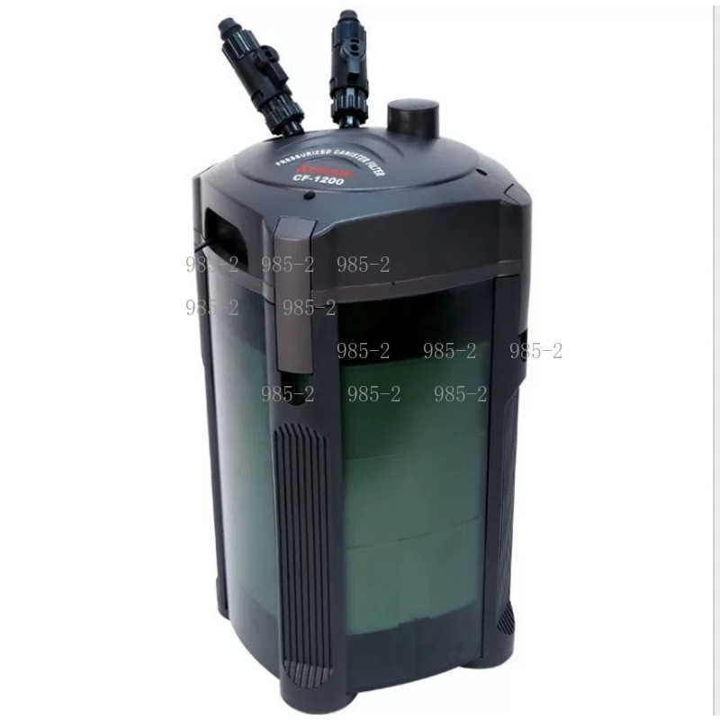 Fish Tank Filter - Ultra-Leiser Aquarium-Außenfilter CF1200 Externer Fischbeckenfilter