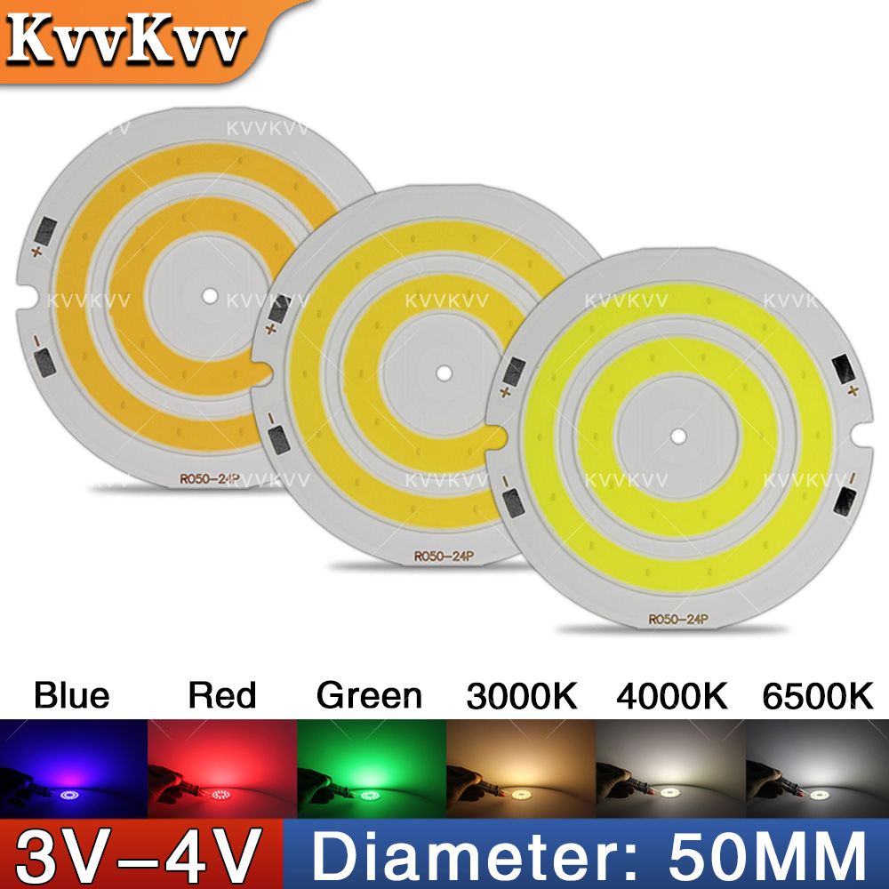 Aquarium Light - 3V 4V Runde COB LED Lampe