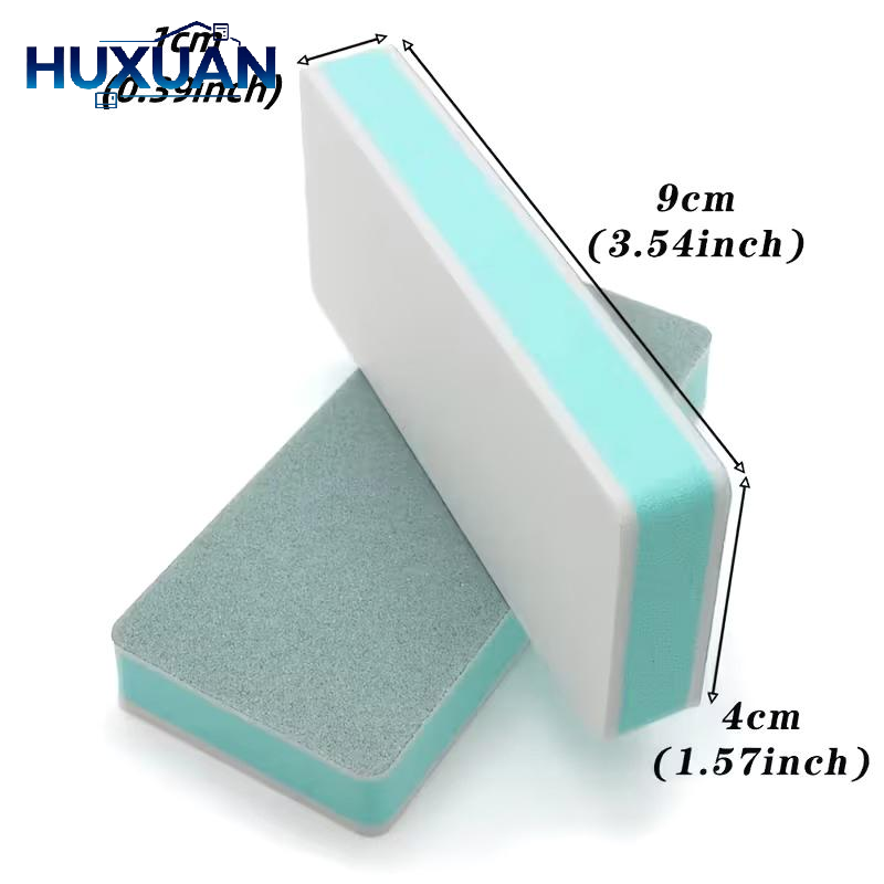 Aquarium Fish Tank - 2/4 Stück Doppelseitiger Aquarium-Schwamm-Bürste, Glasreiniger für