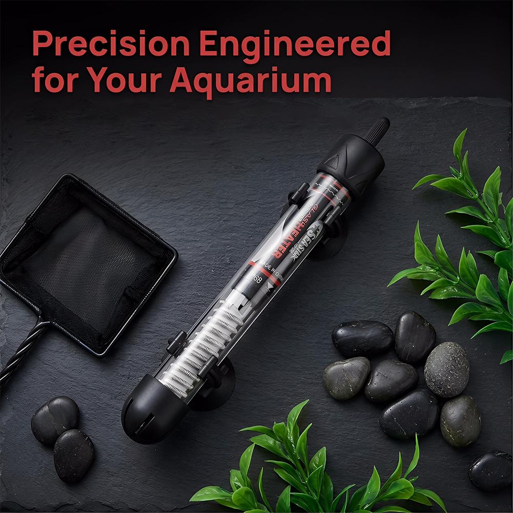 Fish Tank Heater - Aquarium-Heizstab Automatische Konstanttemperatur-Heizung EU-Stecker Fischbecken-Thermostat Heizstab