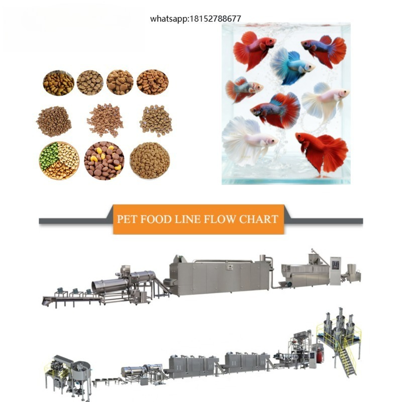 Fish Food - Maschine zur Herstellung von Tierfutter, Extruder