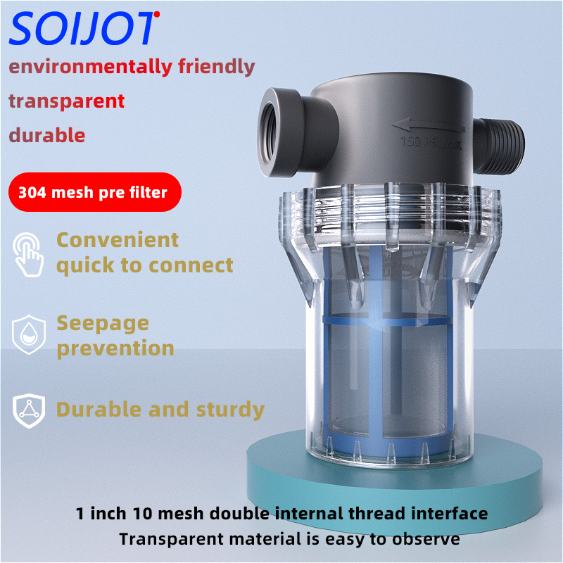 Fish Tank Filter - 1/2 Zoll, Innen- und Außengewinde, Filter