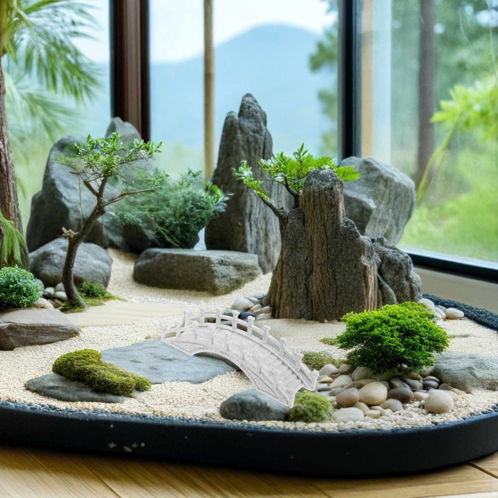 Miniatur-Bogenbrücke, Gartende – Aquarium Decor Bewertung und Preis