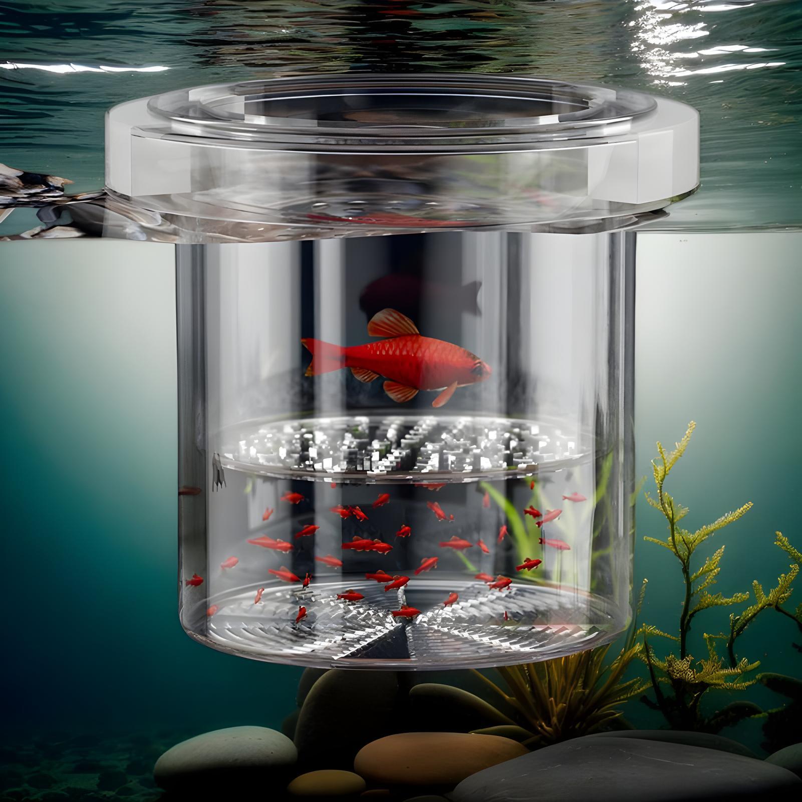 Schwimmende Fischzucht-Isolier – Aquarium Fish Betta Bewertung und Preis