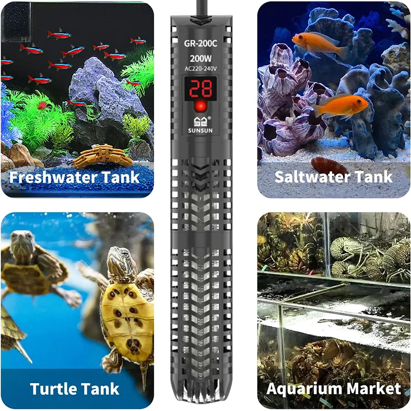 Aquarien Tauchheizung Display  – Fish Tank Heater Bewertung und Preis