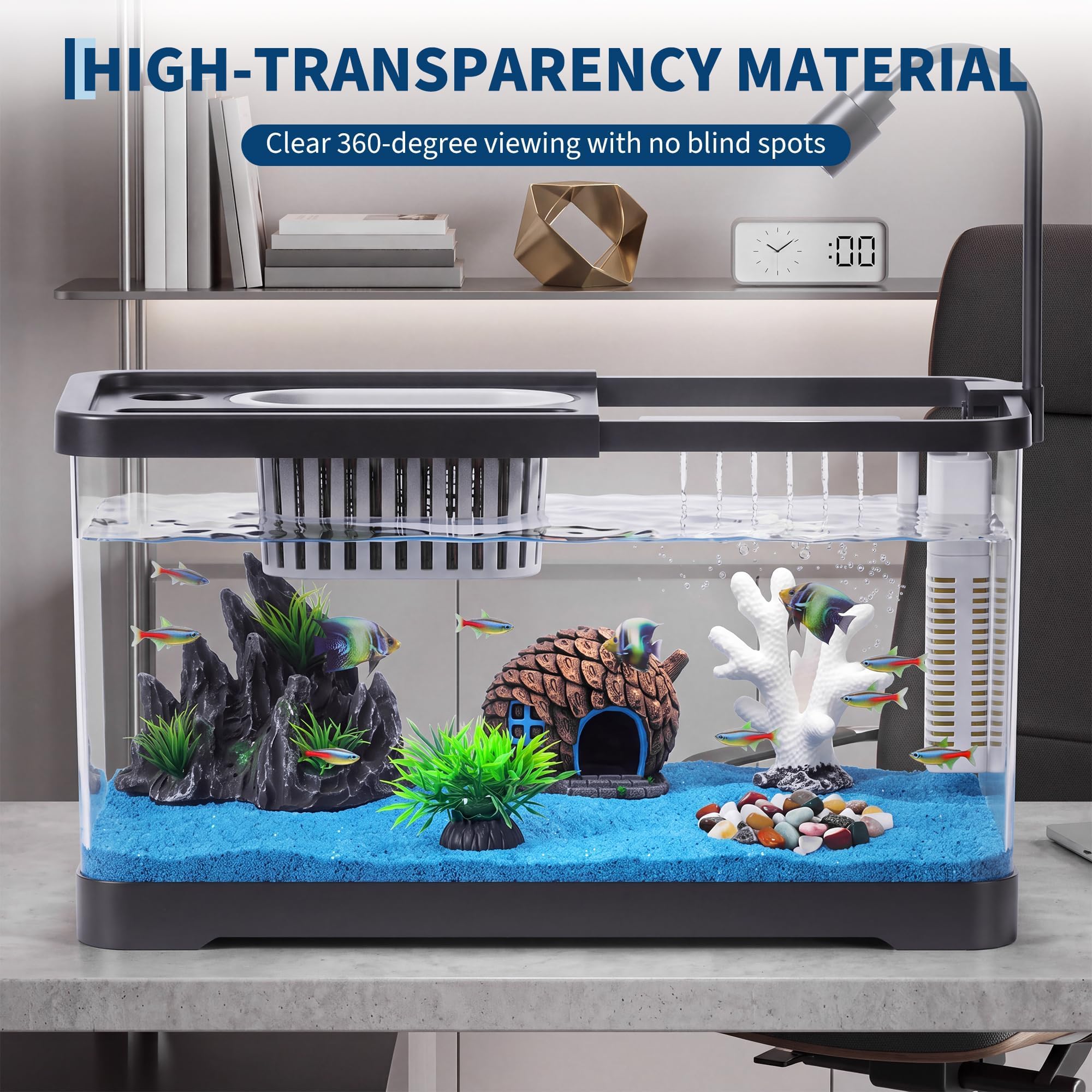 Aquarium-Starter-Set mit Filte – Aquarium Fish Betta Bewertung und Preis