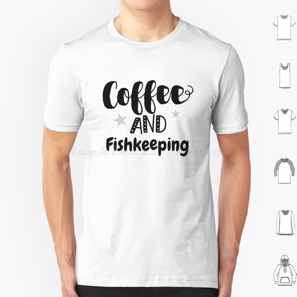 T-Shirt mit Aufdruck „Kaffee u – Aquarium Fish Keeping Bewertung und Preis