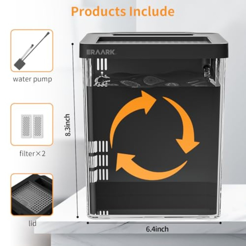 Büro-/Heim-Tischaquarium mit F – Aquarium Fish Keeping Bewertung und Preis