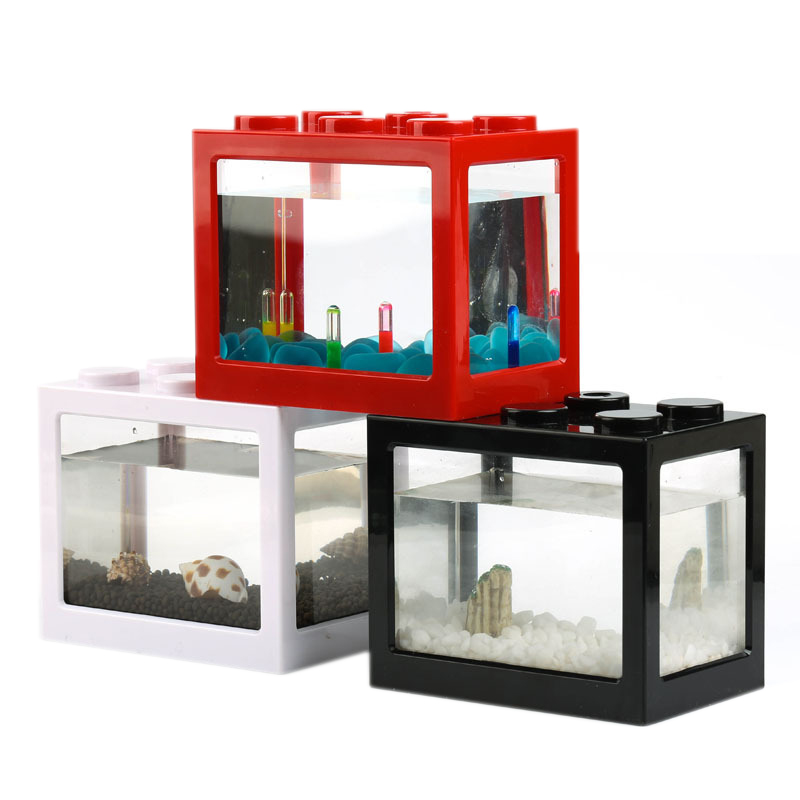 7-Farben-Mini-Aquarium für Bet – Betta Fish Tank Bewertung und Preis