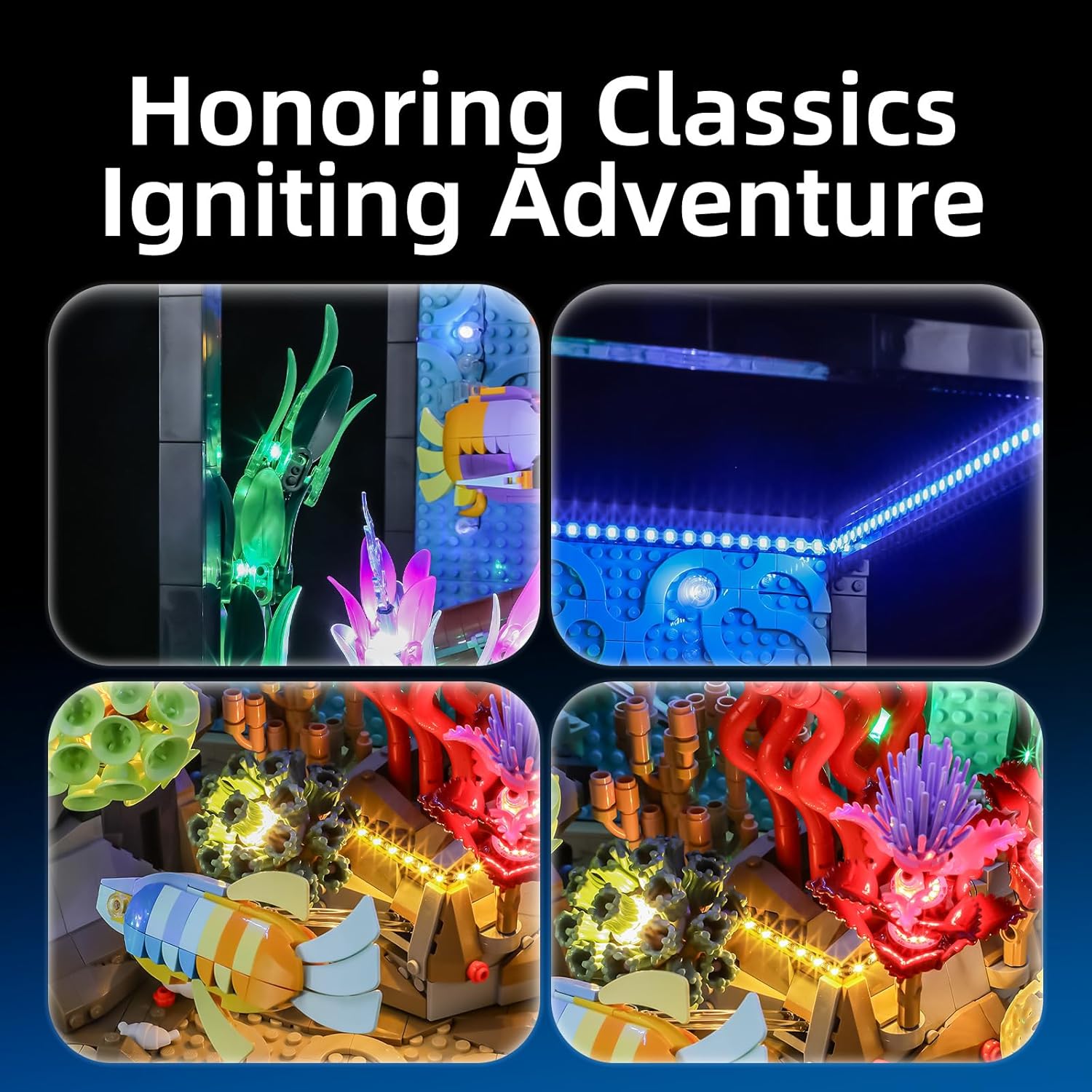 Hprosper LED-Licht für Lego 10 – Aquarium Light Bewertung und Preis