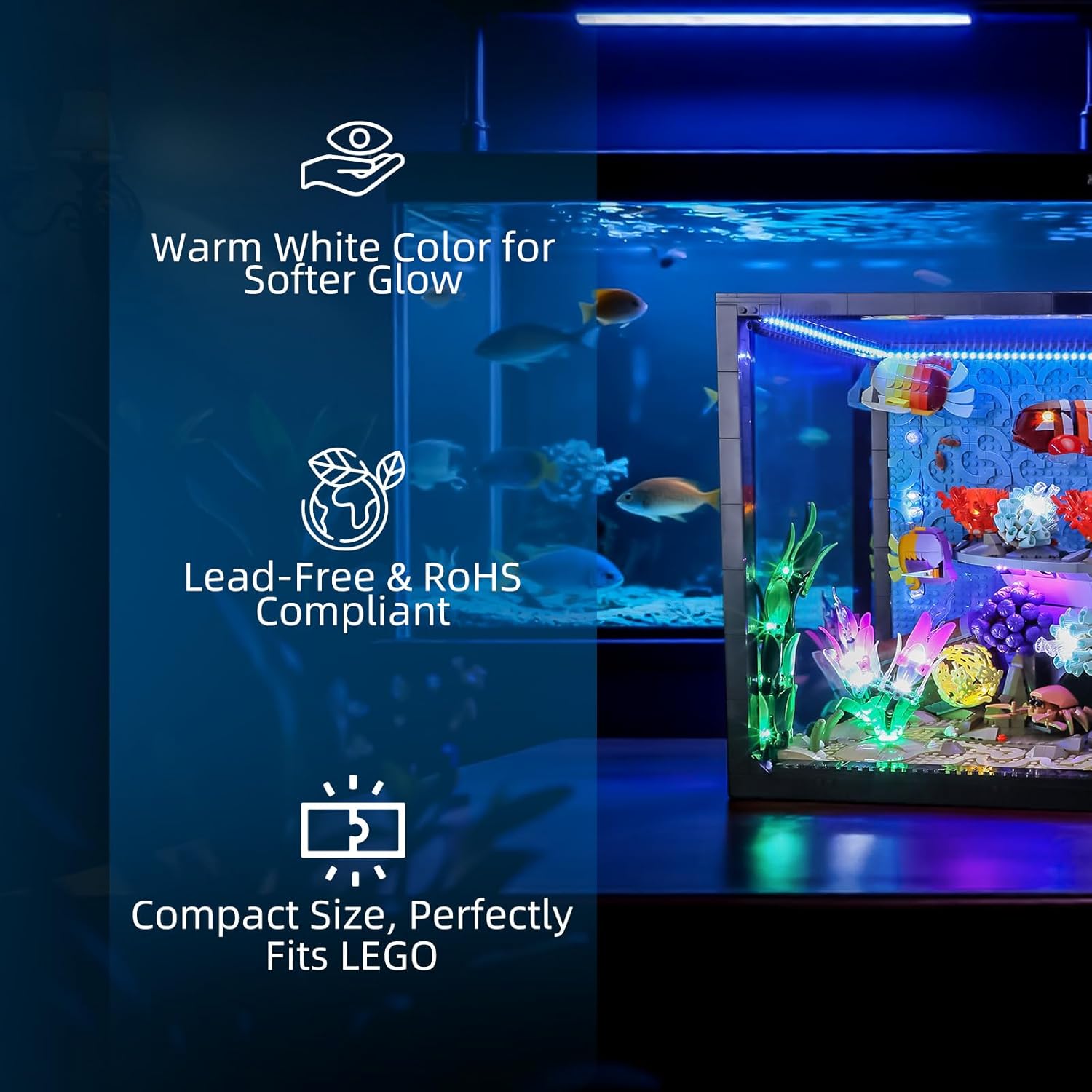 Hprosper LED-Licht für Lego 10 – Aquarium Light Bewertung und Preis