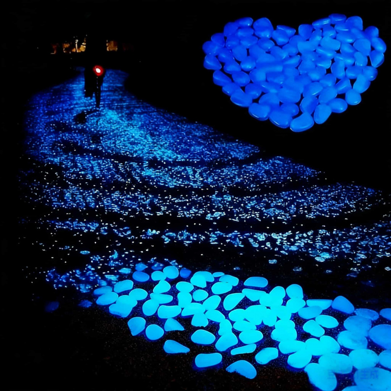 Leuchtende Steine LED-Leuchtst – Fish Tank Gravel Bewertung und Preis