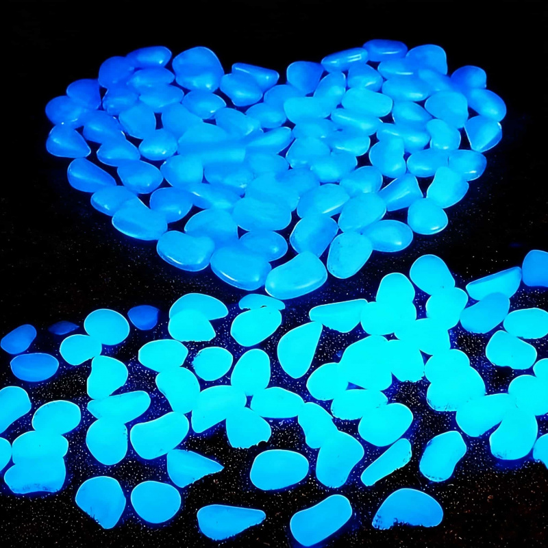 Leuchtende Steine LED-Leuchtst – Fish Tank Gravel Bewertung und Preis