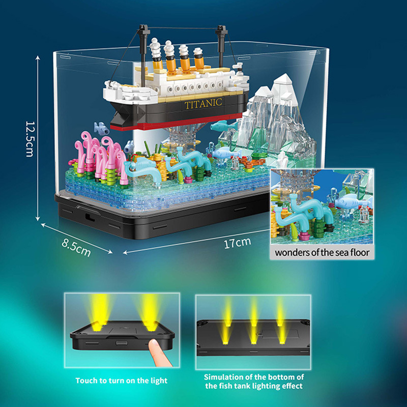 Moc Titanic Cruise Line Pirate – Aquarium Fish Keeping Bewertung und Preis