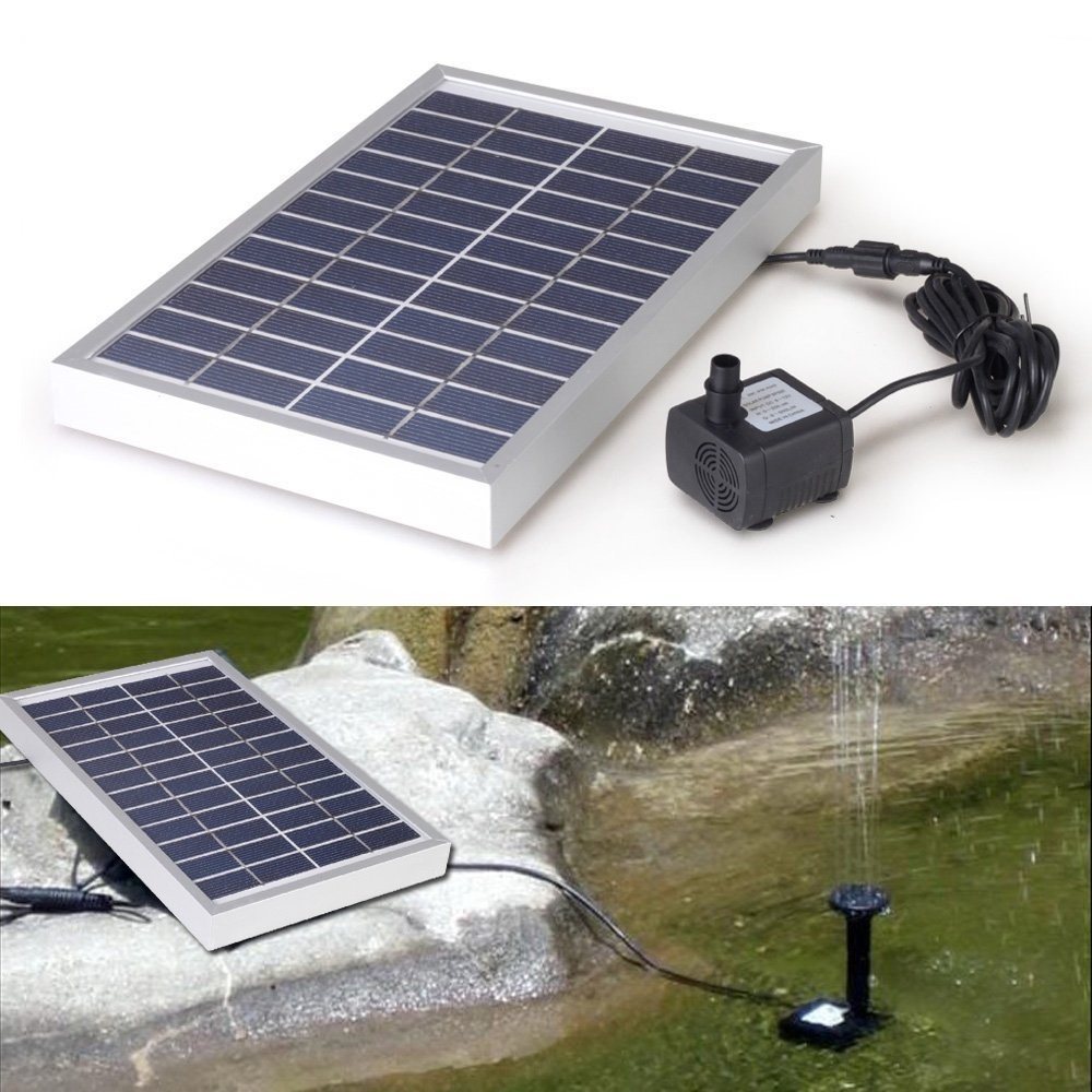 Solarbetriebene Wasserpumpe, E – Aquarium Pump Bewertung und Preis