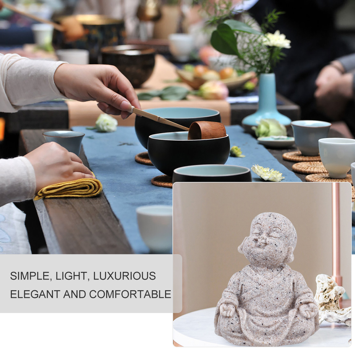 Maitreya Buddha Statue Sandste – Aquarium Fish Tank Bewertung und Preis