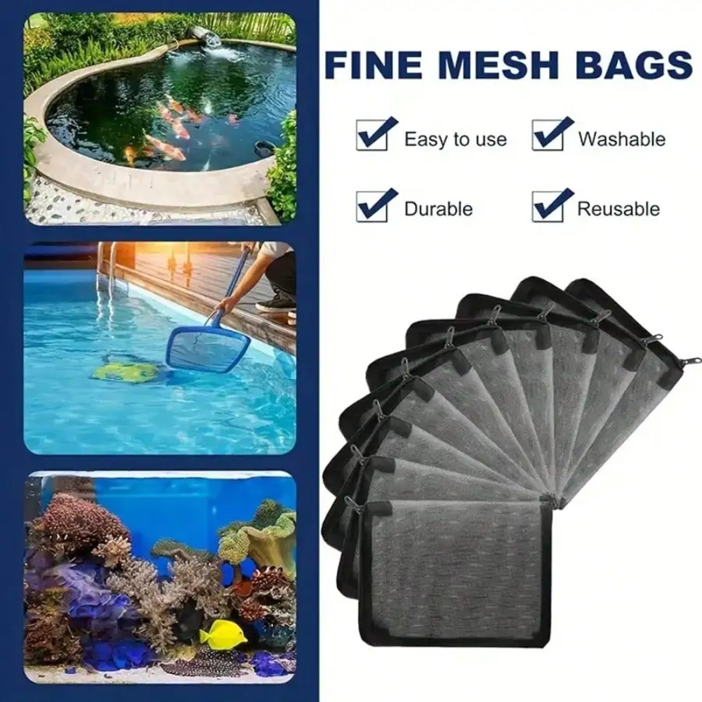 10 Stück schwarze Netzfilterbe – Aquarium Fish Keeping Bewertung und Preis