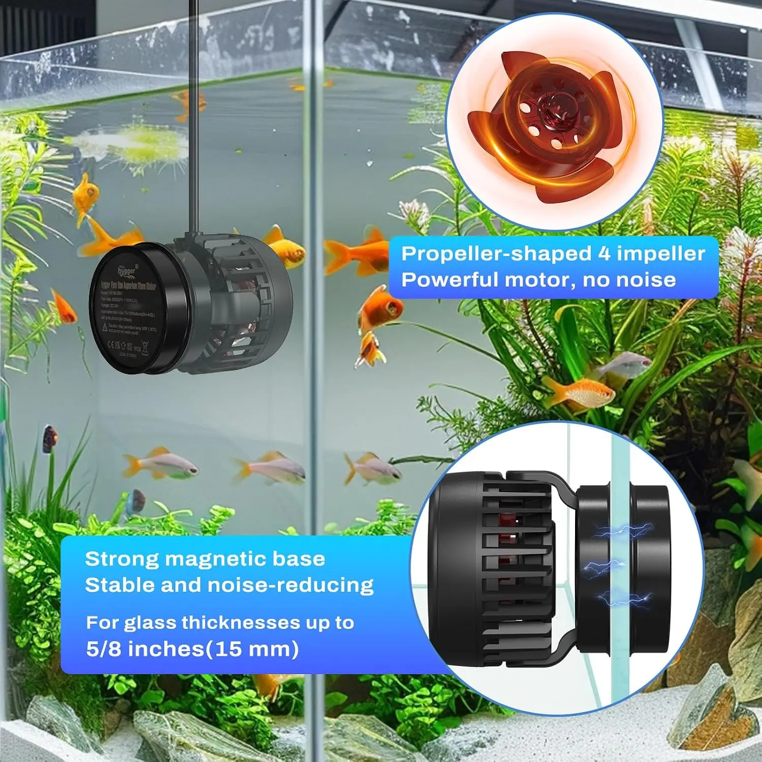 Leistungsstarker DC-Wellengene – Aquarium Pump Bewertung und Preis