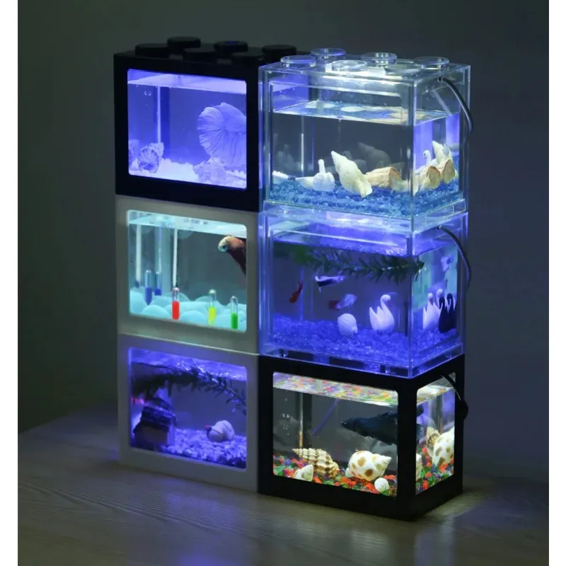 1L USB LED Desktop Mini Aquari – Betta Fish Tank Bewertung und Preis