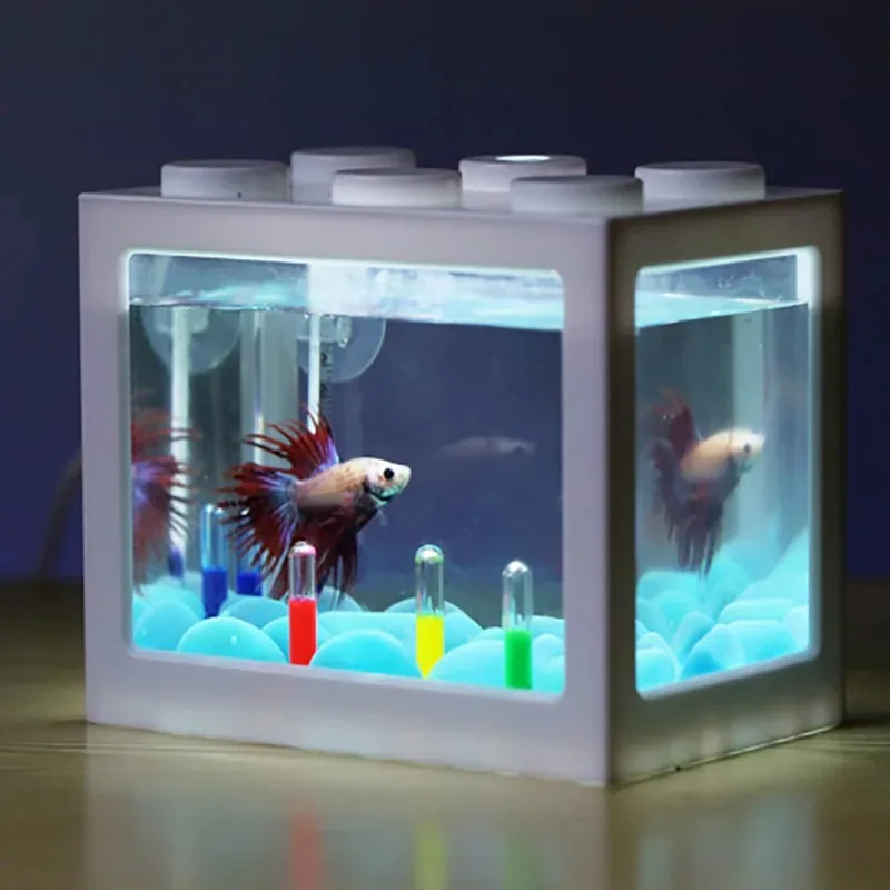1L USB LED Desktop Mini Aquari – Betta Fish Tank Bewertung und Preis