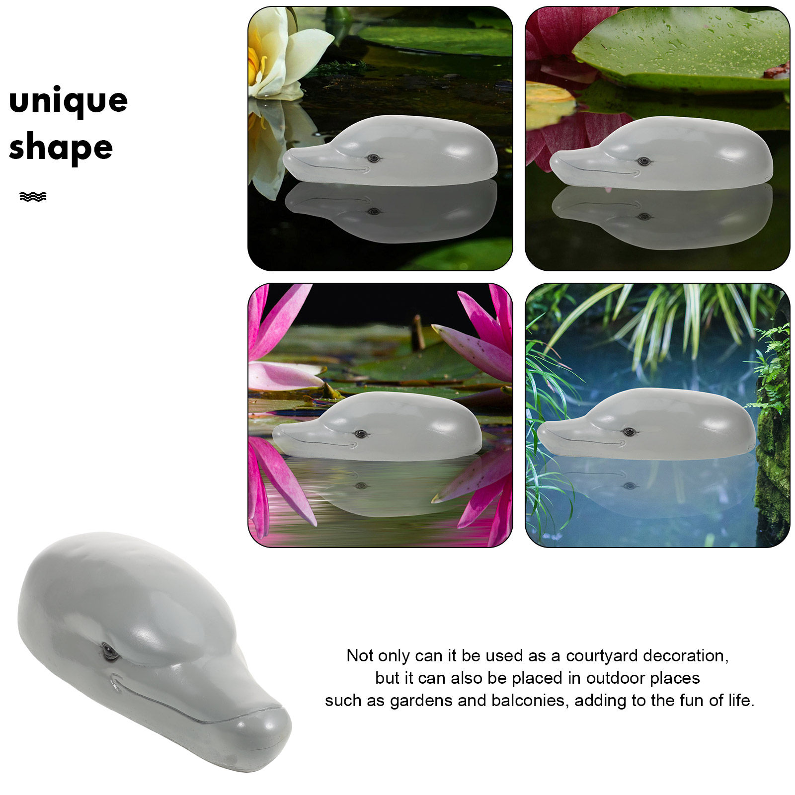 Hochwertiges Delfin-Kopf-Ornam – Aquarium Decor Bewertung und Preis